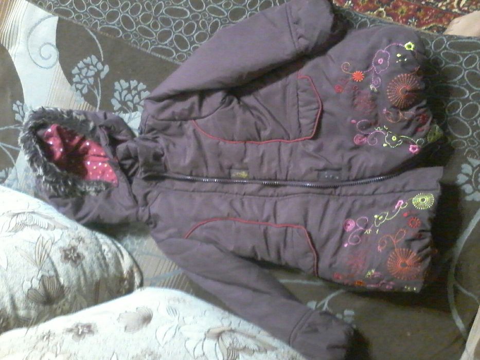 Зимнее пальто для девочки