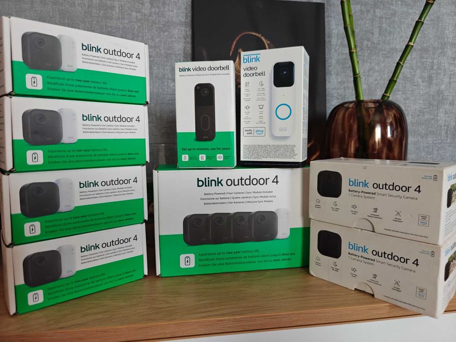 Blink Wireless Video Doorbell (2nd Gen)–Negru | 1440p HD | Alexa | US