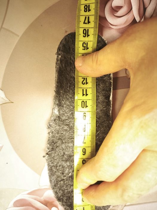 Ghete piele naturala îmblănite,cu talpa supinata Ponte 20 ,Nr 24