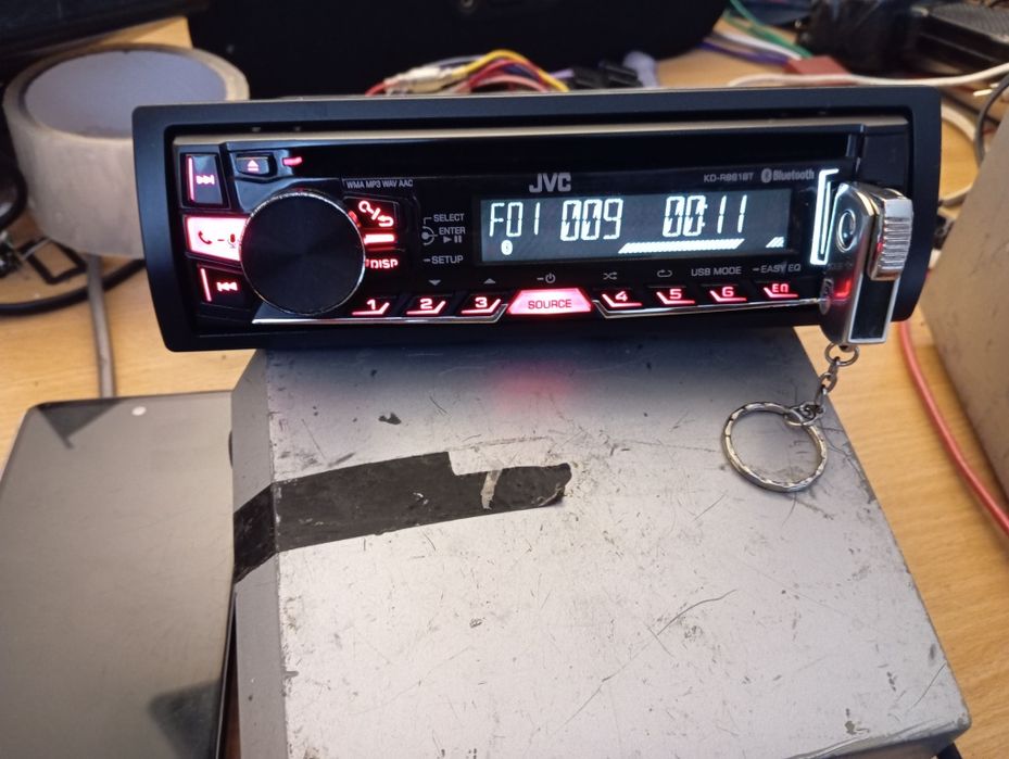 Radio cd jvc auto cu bt
