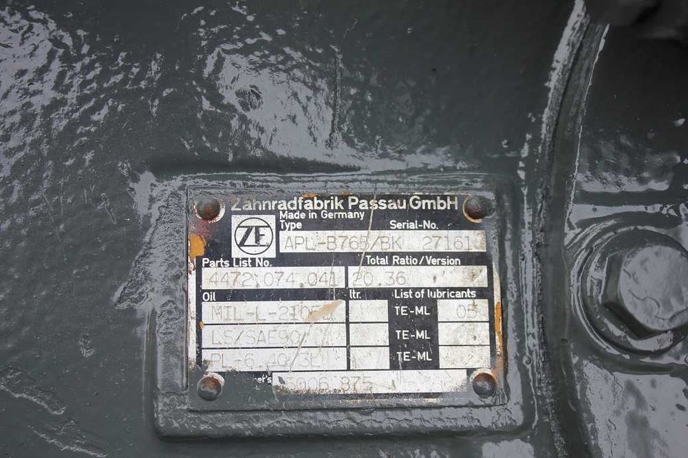 Axe de pe Liebherr A922LIT - Piese de schimb Liebherr