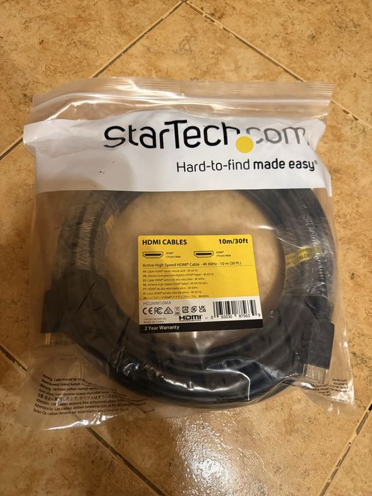 Cablu StarTech HDMI Active High Speed 10m - 4K 60Hz