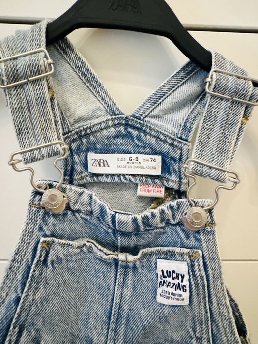 Salopeta blugi Zara