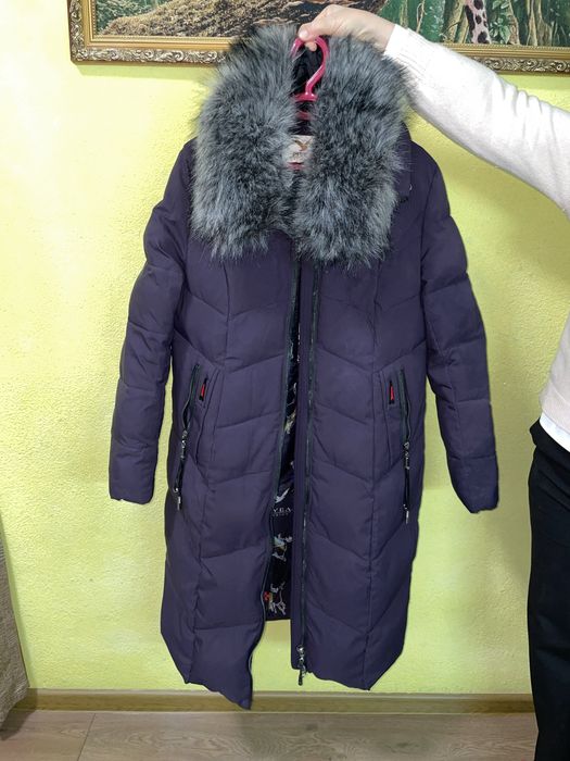 женский пуховик в отличном состоянии