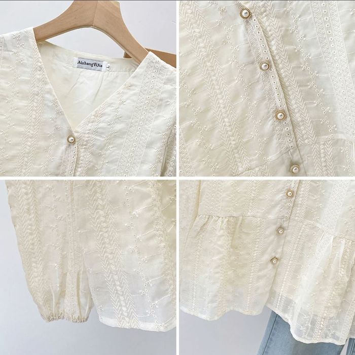 Новая белая блузка