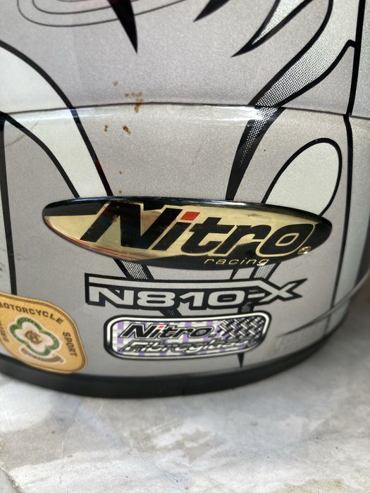 Нова каска NITRO размер М / Шлем, мото, мотор