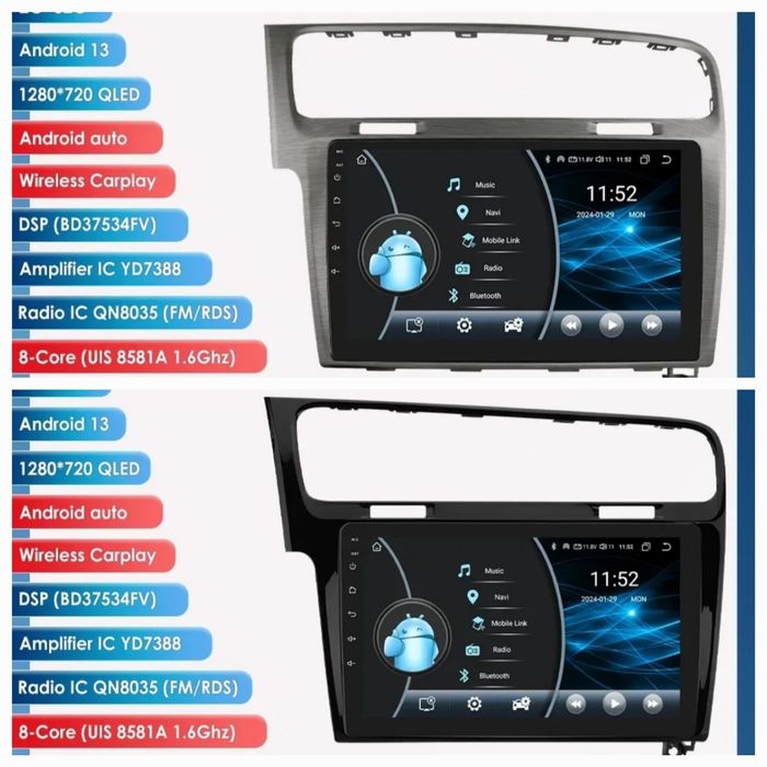 Navigatie Android Golf 7 , 2012-2018