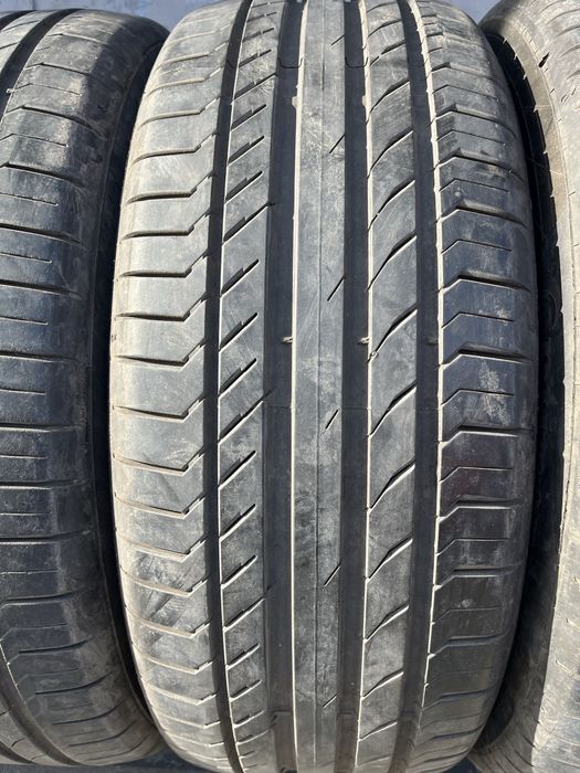 4 бр. летни гуми 235/55/19 Continental AO DOT 0220/2117 2x7 mm 2x5,5 m