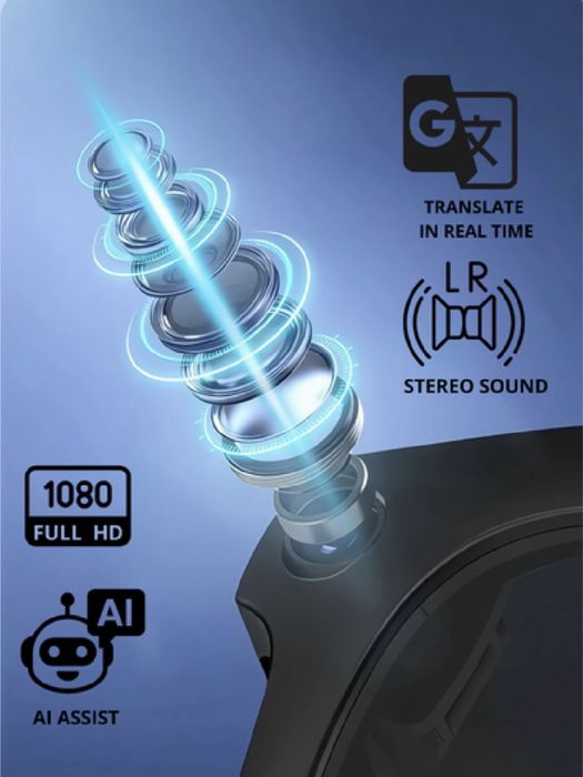 Смарт очки с камерой и Ai ассистентом