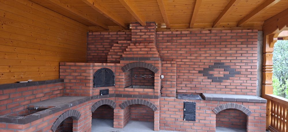 Gratar de gradina rustic