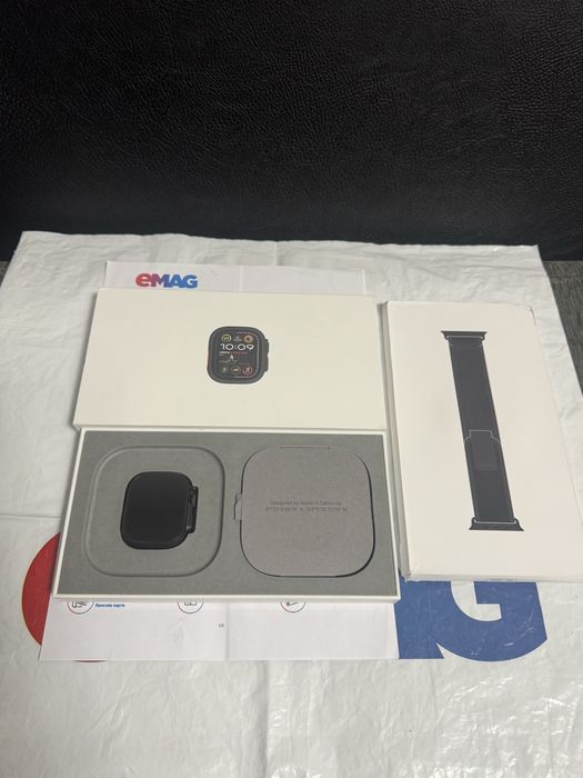 КАТО НОВ 49mm Apple Watch ULTRA 2 CEL Гаранция EMAG 2026г. Black