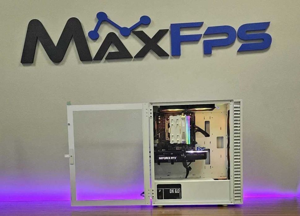 Геймърски компютър! Ryzen 5 5500, 16GB RAM, 600W, RTX 3060ti,Гаранция!