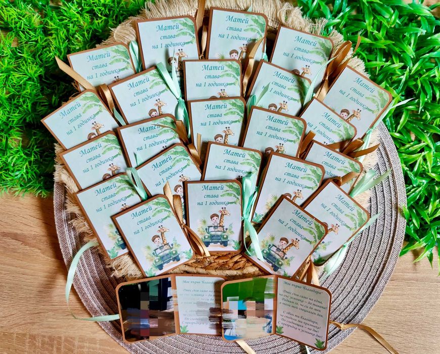 Мини албумчета или картички За кръщене,рожден ден и всякакви др поводи