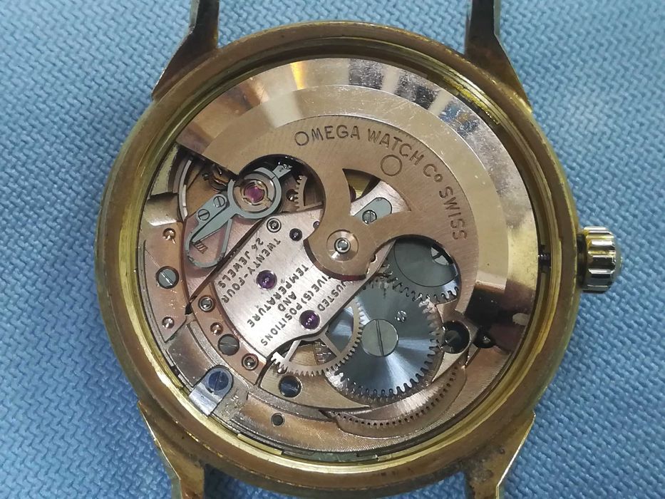 Ω OMEGA Constellation vintage,Gold 18k,Dog leg,Pie Pan,рядък,перфектен