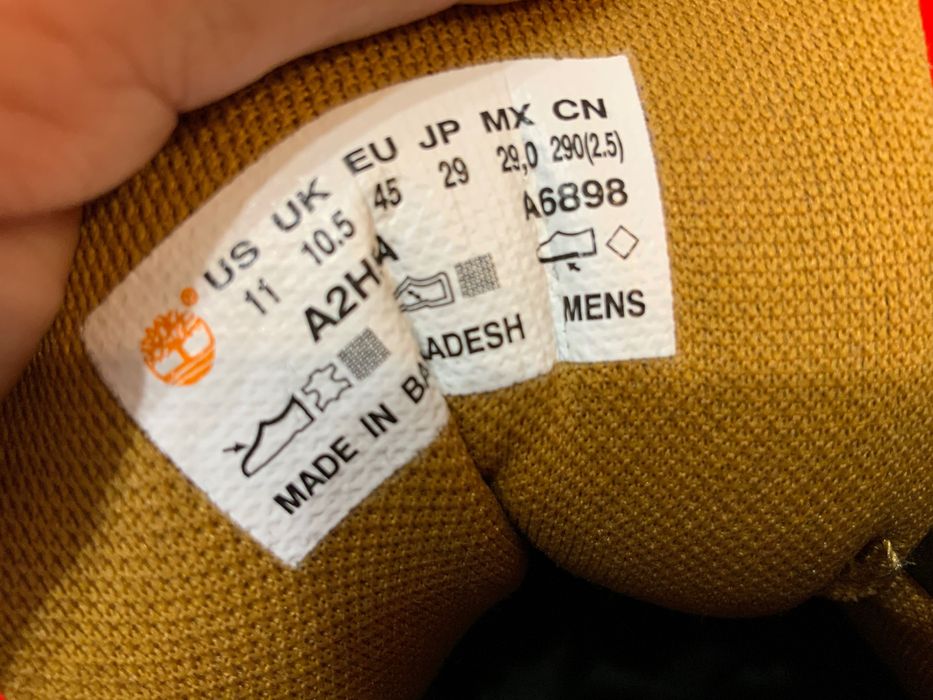 Timberland-оригинални обувки 45,5 размер