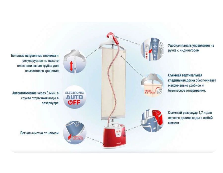 Отпариватель для одежды Tefal IS3365E1