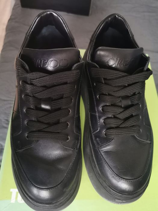 Дамски черни ежедневни обувки с платформа CIABOO, номер 36