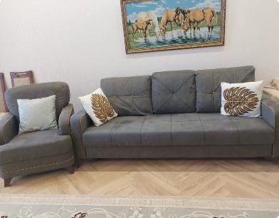 Продам диван с креслом