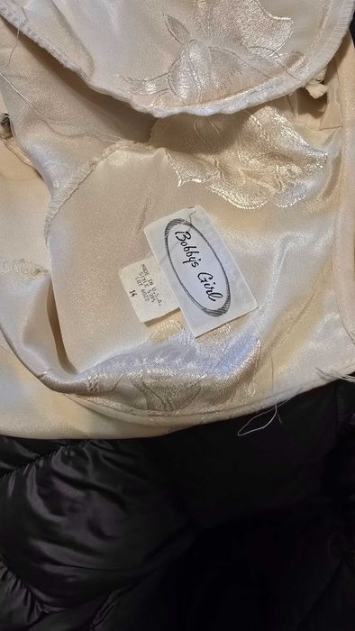 Bobby's Girl - compleu dama bluza si fusta, culoare piersica, masura 14, mad ein USA