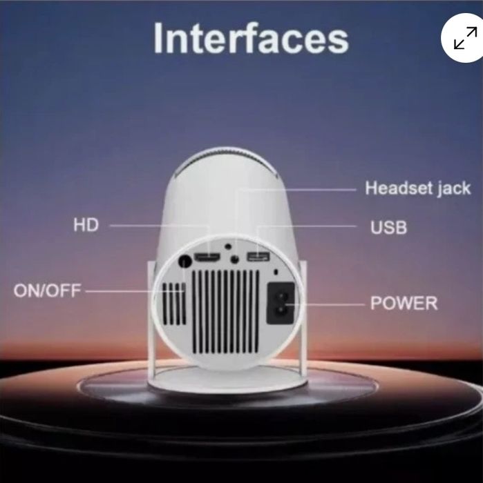 4K Mini Projector ULTRA HD
