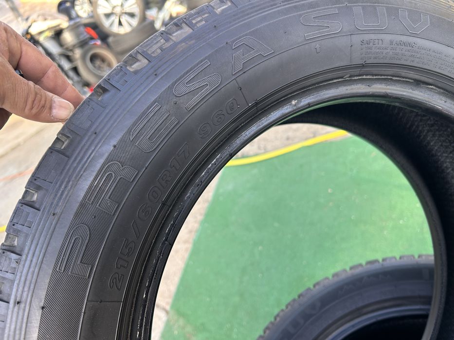 4 зимни гуми 215 60 16 presa suv maxxis 9мм  за сняг и лед