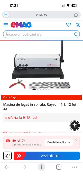 Aparat de indosariat Rayson P12