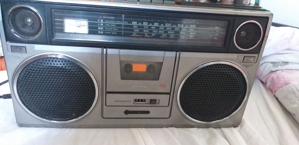 Sanyo radiocasetofon stereo