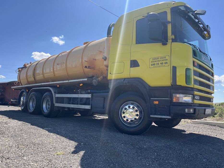 Autovidanja-vidanja—vitanja-cisterna Scania 8x4 25000 litri