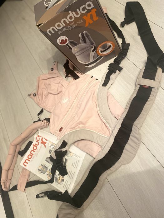 Marsupiu ergonomic  Manduca Butterfly Rose