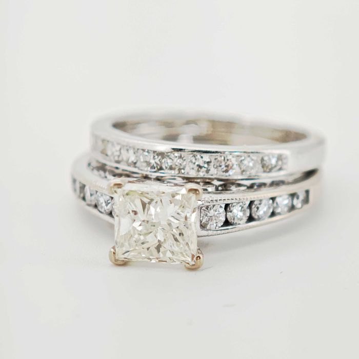 Inel 14k diamante naturale 1,49ct