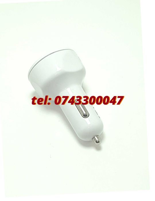 Incarcator Masina Auto 4 Porturi Bricheta Usb Qc Incarcare Rapida
