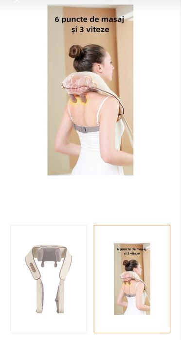 aparat de masaj cervical