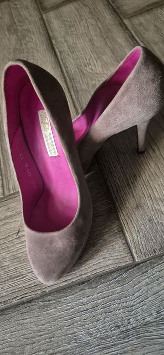Pantofi piele întoarsă