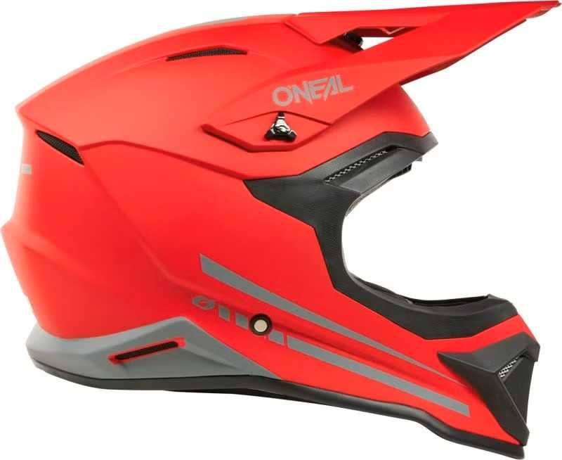 Casca motocross Oneal 1SRS Solid RED L