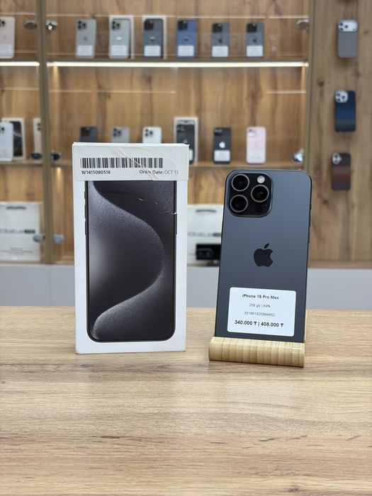 iPhone 15 Pro Max 256 GB 84% | iStatus Store