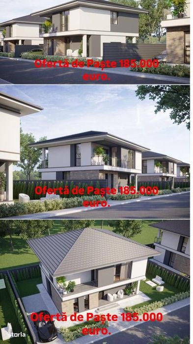 Ansamblu Rezidential,24 de case ,finisaje de lux, toate utilitatile