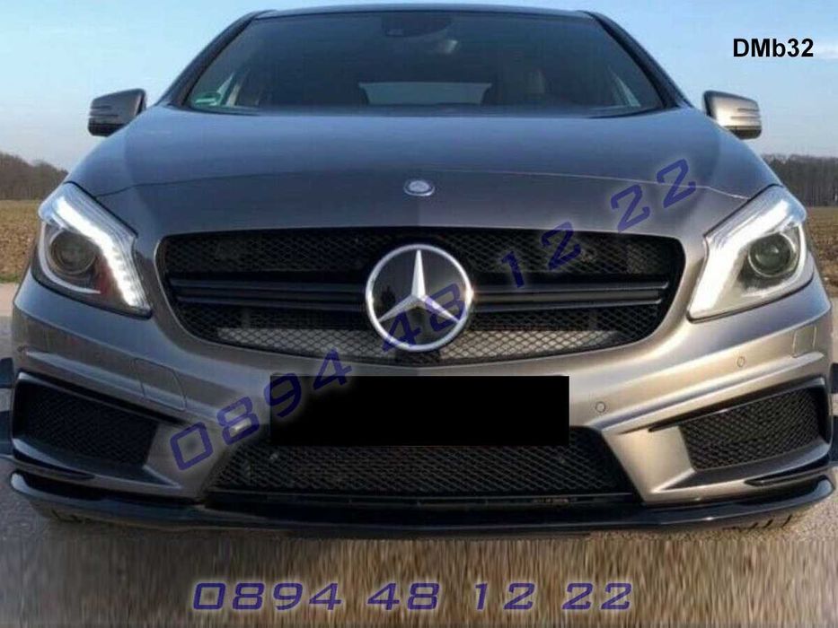 Предна Броня Решетка AMG Mercedes CLA W117 Мерцедес АМГ ЦЛА В117