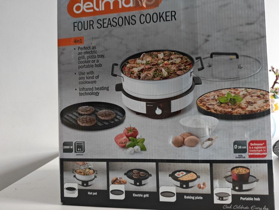 Delimano - plită electrică set