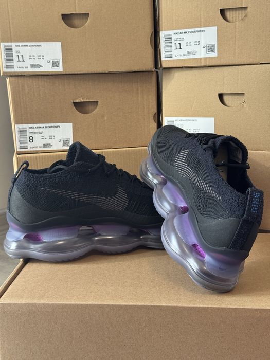 Nike Air Max Scorpion FK 40–46 (Black Violet)