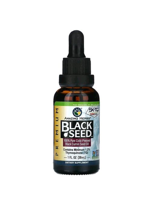 Масло чёрного тмина от Amazing Herbs 30ml