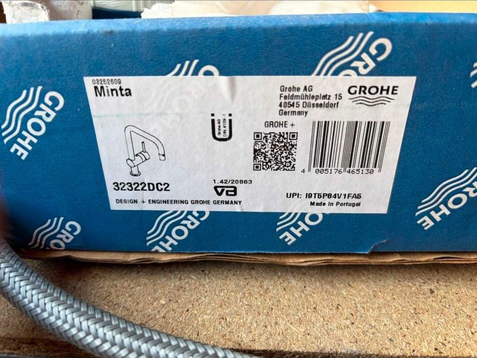 Grohe minta грое минта кухмемска мивка