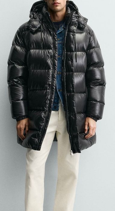 Geaca Zara nouă umplutură puf, mărimea S