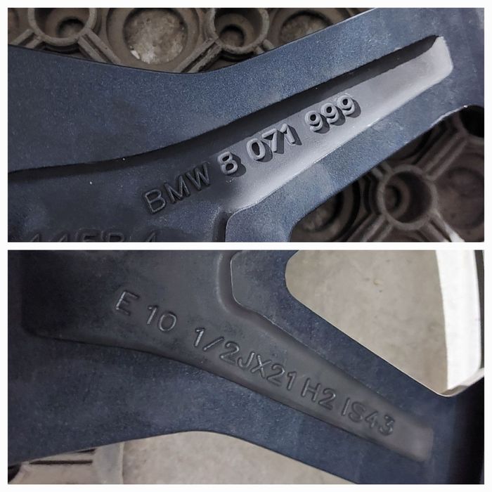 o janta / set jante 21 originale bmw x5 g05 / x6 g06 m style 741