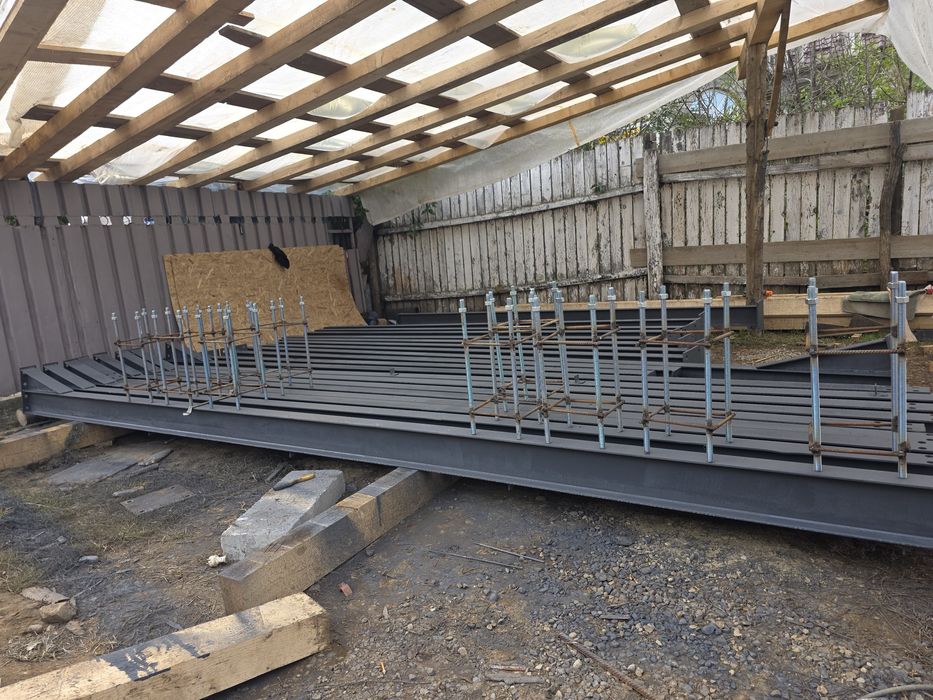 Vand structura metalica 10x20x3,9h