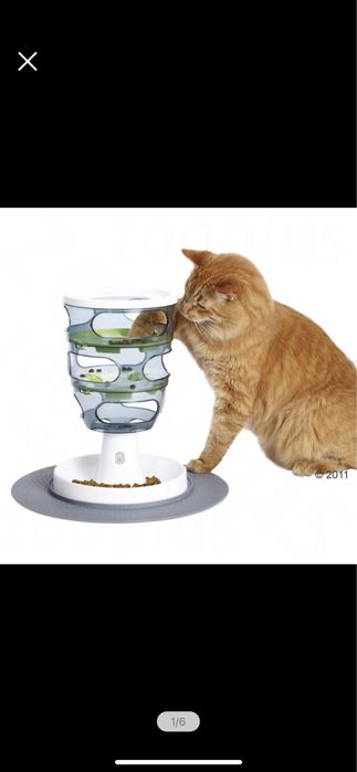 Set jucarii pisica - Circuit joaca + centru masaj + labirint hranire