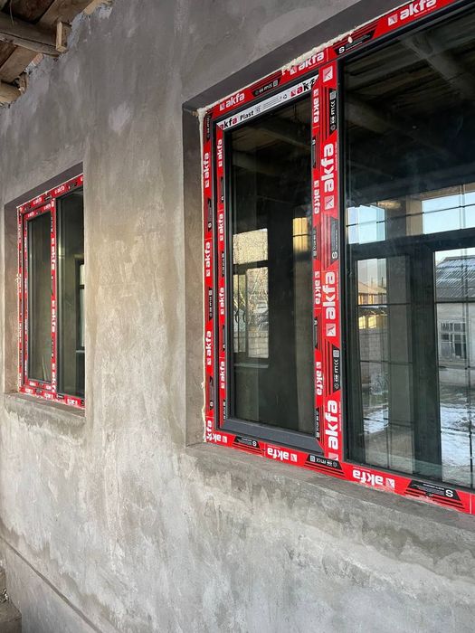 Окно двери витражи  акфа Эшик Ромлар