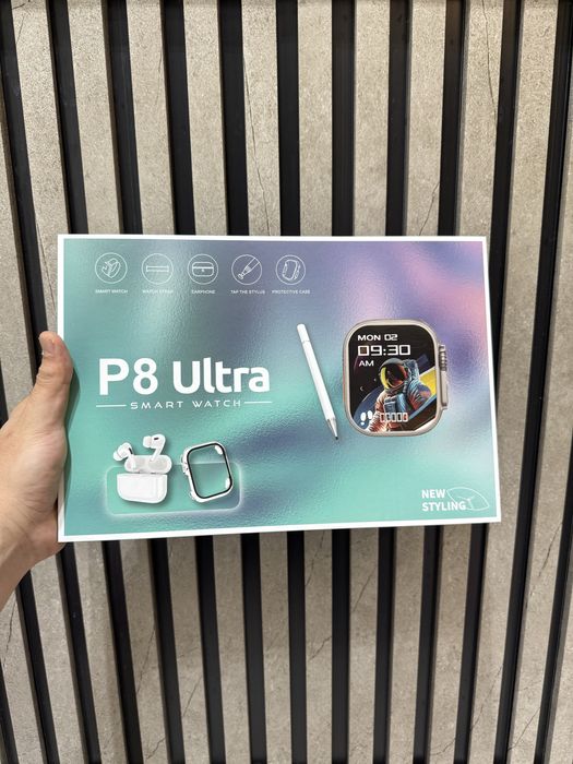 Подарки для мужчин смарт часы набор комплект