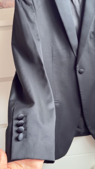 Costum Bigotti Artigiani negru, marimea 54