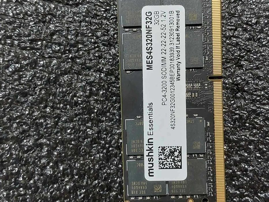 32GB 3200Mhz DDR4 SODIMM CL22 - RAM памет