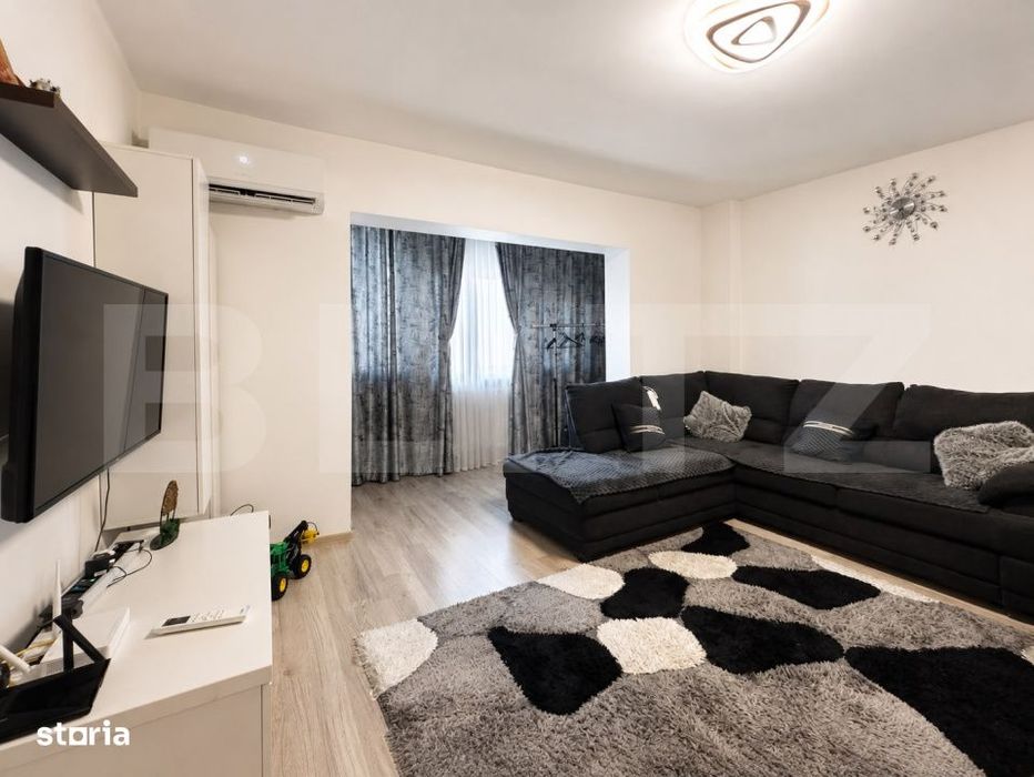 Apartament 3 camere Lido Deva, 75 mp, 2 balcoane, lift